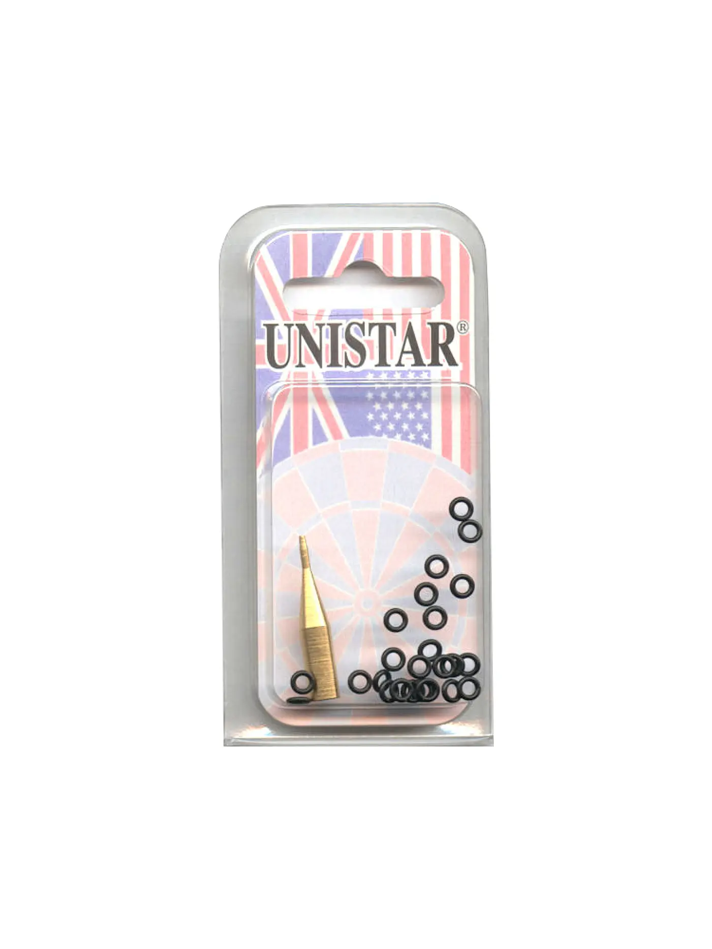 UNISTAR | Darts Adapter + Gummiringe | 